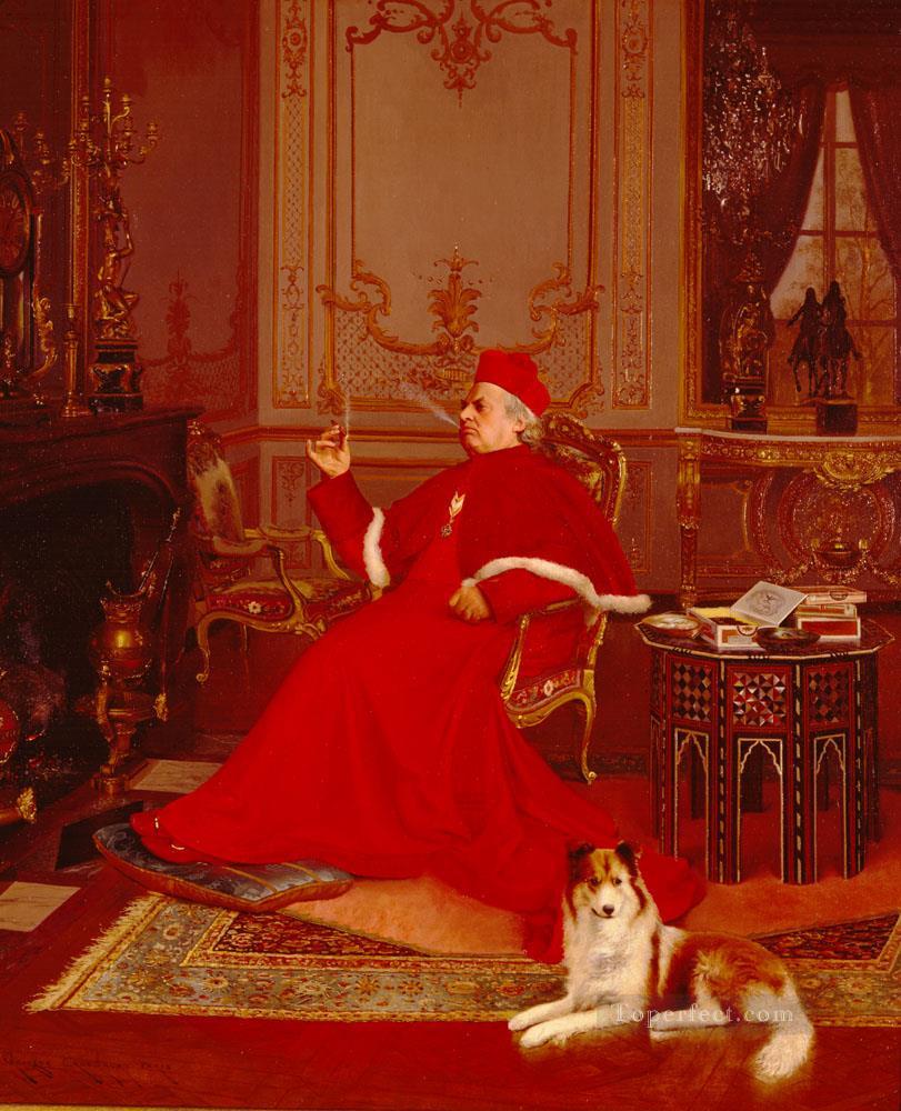 「グッド・スモーク」の古典主義 反聖職者ジョルジュ・クロガート油絵